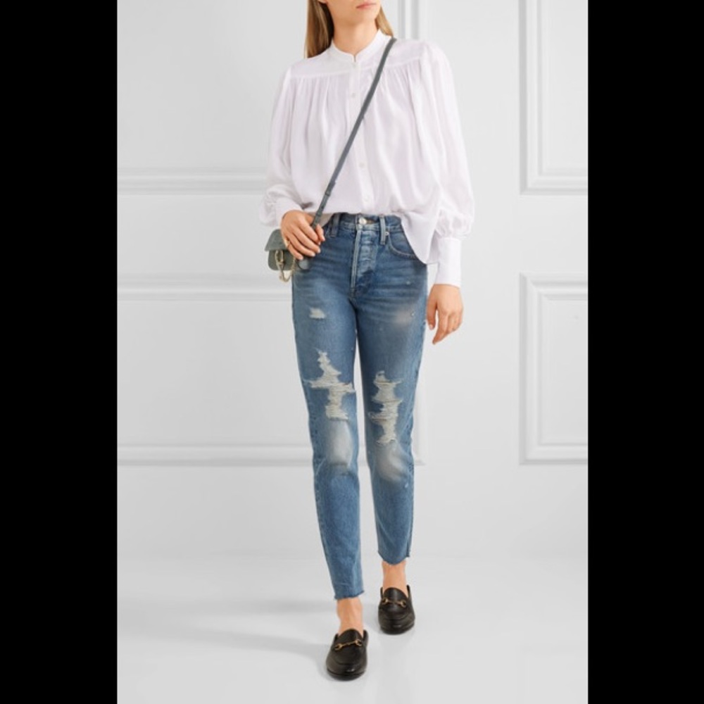 Re Release Rigid  Le Original Skinny Distressed
